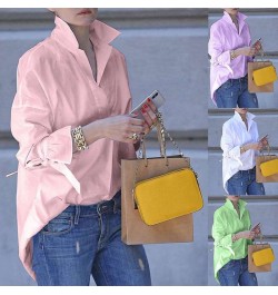 Cotton Flared Sleeve Bow Blouses Casual Streetwear Fashion Woman Shirts New Autumn 2022 Long-sleeve Loose Womens Tops S-5XL $...