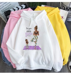 Mother & Baby Print Hoodie Tee Harajuku Aesthetic Sudaderas Hoodies Women Autumn Winter Fashion Pullover Streetwear Sweatshir...