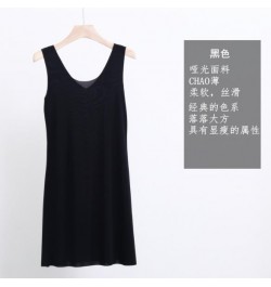 M-5XL Plus size night shirt sexy v-neck ice silk nightgowns women sleeveless vest dress short mini nightdress female night go...