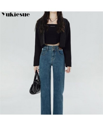 Winter Harajuku Jean Women Velvet High Waist Skinny Trousers Casual Fleece Thick Warm Slim Fit Stretch Ladies Denim Pencil $4...