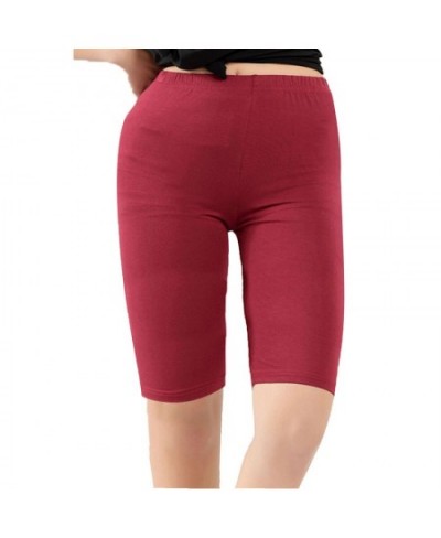 Women's Modal Short Leggings Basic Plus Size Leggings Smooth High Elasticity Knee Length Korte Leggings For Women $28.90 - Bo...