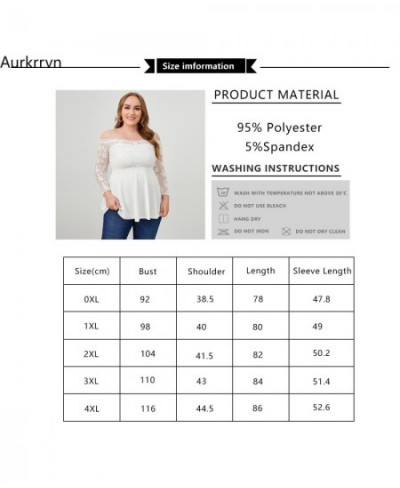 Plus Size Tops Solid White Women's Tunic Casual Elegant Sexy Off The Shoulder Lace Sleeve Fashion Woman T-shirts 2022 Summer ...