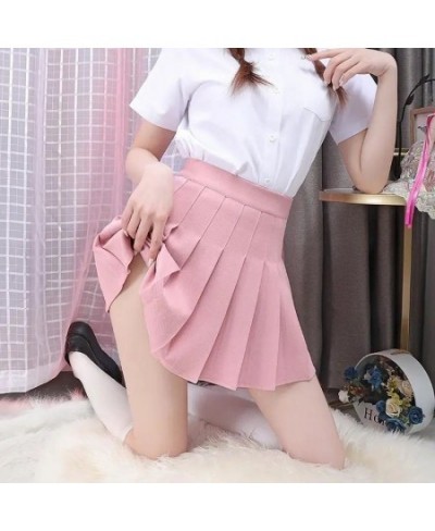 Pleated skirt unlined elastic outdoor convenient miniskirt bare skirt without safety pants skirt sexy personality skirt. $34....
