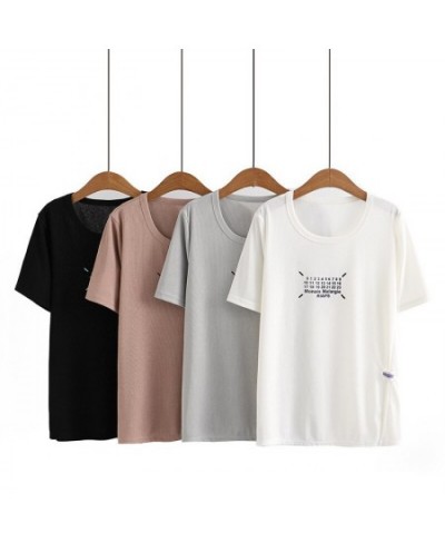 Plus Size Basic T-Shirt Women 2023 Summer Digital Pattern Print O-Neck Tees Slit Label Short Sleeve Tops Oversized Curve $36....