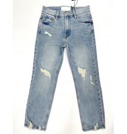 Women's High Waist Distressed Retro Jeans casual fashion ankle-length denim pants 2023 new $78.78 - Bottoms