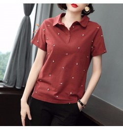 Summer Fashion Polo Shirt Women New Casual Short Sleeve Slim Polos Mujer Shirts Tops Plus Size Female Cotton Polo Shirt ZZ021...