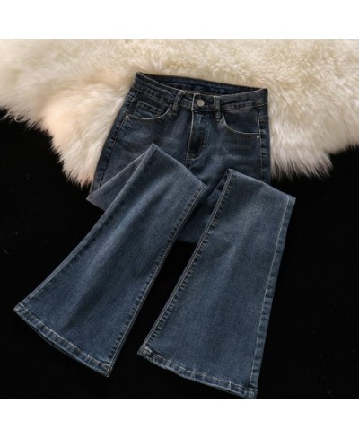 High Waisted Jeans Women 2023 New High Waisted Korean Fashion Vintage Flare Jeans Streetwear Casual Y2k Jeans Trousers $62.03...