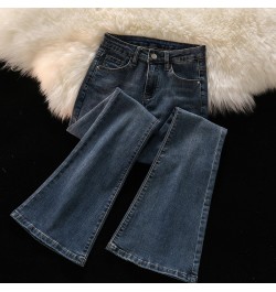 High Waisted Jeans Women 2023 New High Waisted Korean Fashion Vintage Flare Jeans Streetwear Casual Y2k Jeans Trousers $62.03...