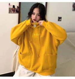 Women's Couple Hoodie Sweatshirt Fleece Cotton Sportswear Sweatshirt 2023 Winter Japanese Casual Loose Pullover Hoodies Women...