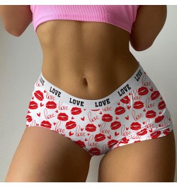 Cotton Panties for Women Pack Briefs Lingerie Low-waist Pieces Print Panties Sexy 1 Women Underwear Women's Clothing for Wome...