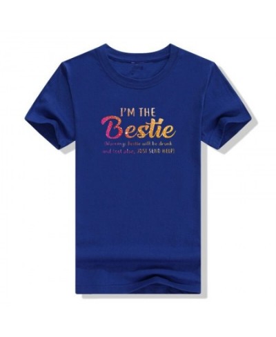 If Lost or Drunk Please Return To Bestie T-shirt I'm The-Bestie Warning Besties Will Be Drunk Tee Tops $26.87 - Tops & Tees