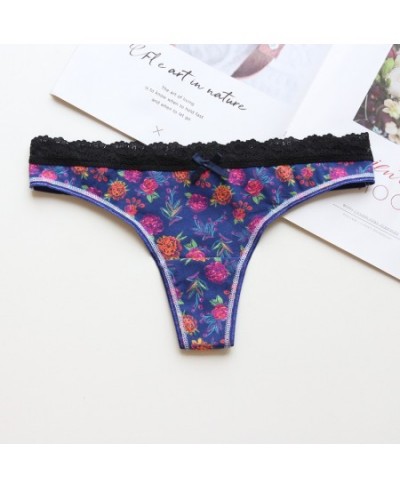 Women's Panties Underwear Women Plus Size Bow Sexy Lingerie Panty Thongs and G String Tanga T-back Seamless String 003 $8.89 ...