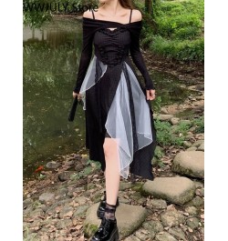 Sexy Strap Midi Dress Woman Casual 2022 Summer Sleeveless Black Vintage Dress Elegant Party One Piece Dress Korean Fashion Sl...