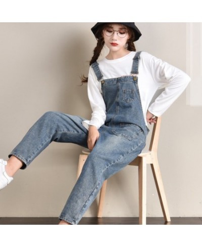 Women's fashion jumpsuit slightly suit new waist band wide leg pants popular large women's denim jeans $45.14 - Bottoms