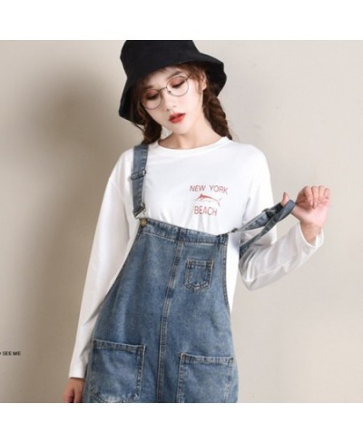 Women's fashion jumpsuit slightly suit new waist band wide leg pants popular large women's denim jeans $45.14 - Bottoms