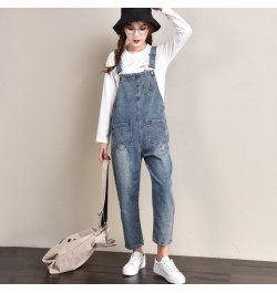 Women's fashion jumpsuit slightly suit new waist band wide leg pants popular large women's denim jeans $45.14 - Bottoms