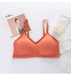 Women Cropped Top Sexy Intimates Solid Knitted Tube Top Ladies Strapless Wrap Chest Underwear $19.64 - Underwear