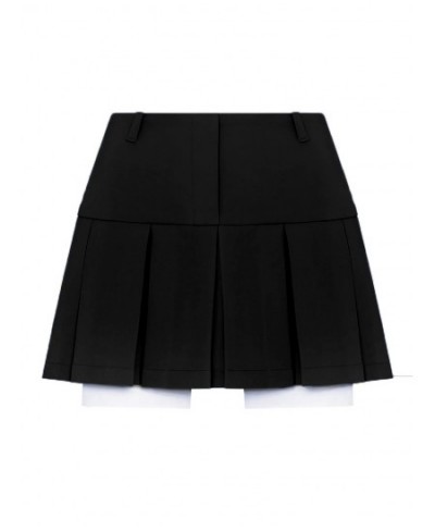 New Mini Skirt For Women Cute High Waist Fashion Y2K Skirts Set 2022 Casual Streetwear Womens Bottom Black Pleated Skirts $37...