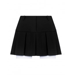 New Mini Skirt For Women Cute High Waist Fashion Y2K Skirts Set 2022 Casual Streetwear Womens Bottom Black Pleated Skirts $37...