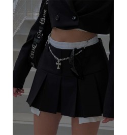 New Mini Skirt For Women Cute High Waist Fashion Y2K Skirts Set 2022 Casual Streetwear Womens Bottom Black Pleated Skirts $37...