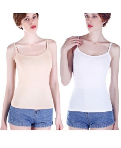 Fashion 2023 Summer Women Cotton Camis White Top Sexy Underwear Lady Casual tees 3XL Korean Style Party Club Bustier Tops Shi...