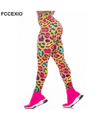 Leopard Grain Color Women Leggings Fitness Fashion Sexy Slim Tight Leggins Sporting Legins High Waist Workout Pants $27.49 - ...