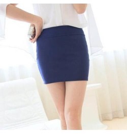 Woman Skirts Large Size Spring and Autumn Sexy Unlined High Waist Stretch Short Sheath Skirt Faldas Jupe $18.92 - Skirts