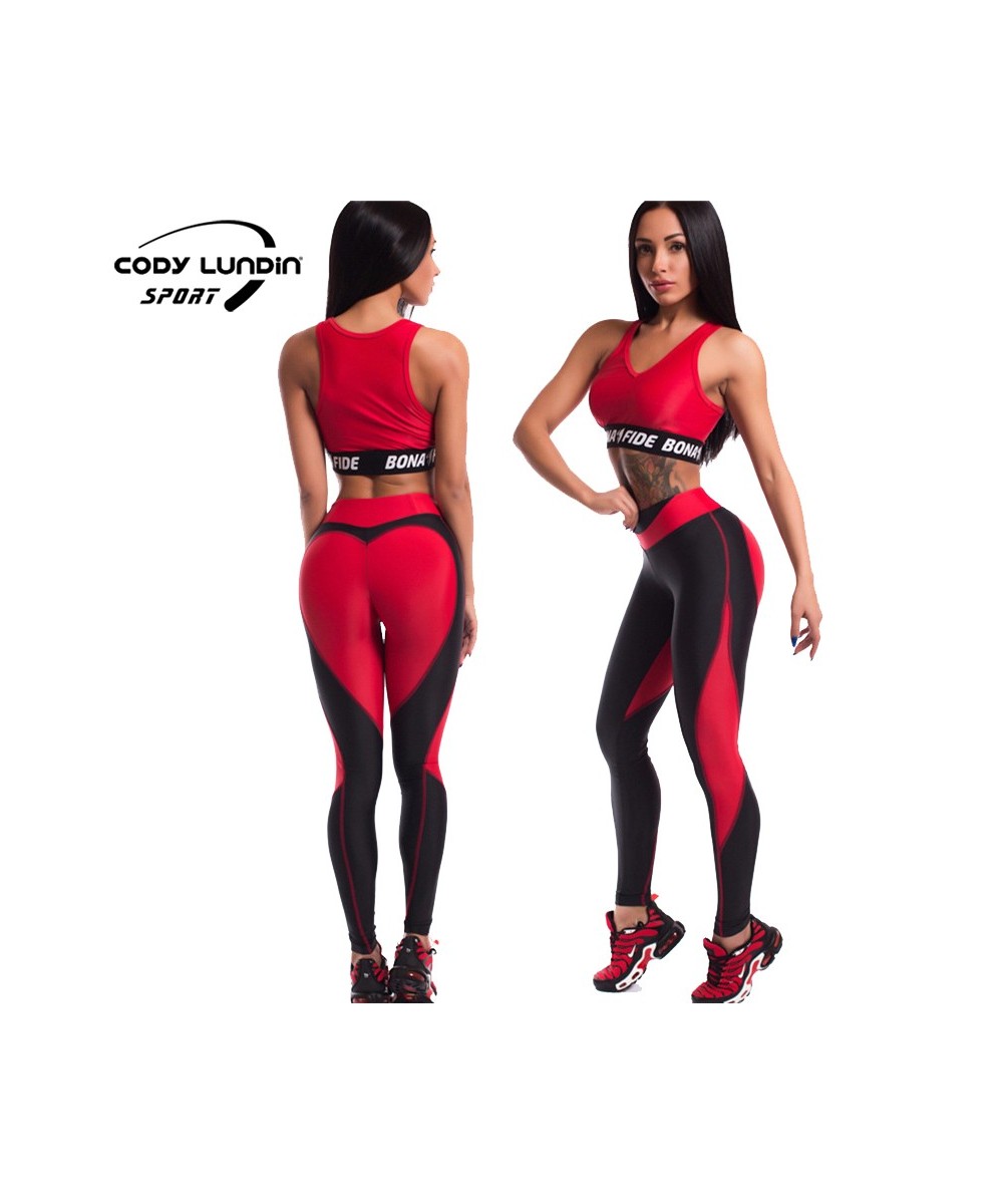 New High Waist Yoga Pants for Women Tummy Control Running Sports Workout Yoga Leggings Full-Length Patchwork Tights $25.98 - ...