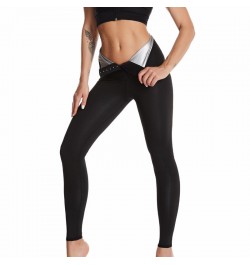 Shapers Pants Sauna Shapers Hot Sweat Sauna Effect Slimming Pants Shapewear Workout Gym Leggings Fitness High Waist Pants $23...