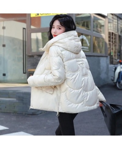 2022 New Winter Jacket Parkas Women Korean Loose Hooded Overcoat Female Jacket Parka Thick Warm Cotton Padded Outwear Ladies ...