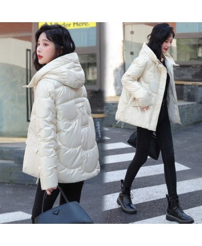 2022 New Winter Jacket Parkas Women Korean Loose Hooded Overcoat Female Jacket Parka Thick Warm Cotton Padded Outwear Ladies ...