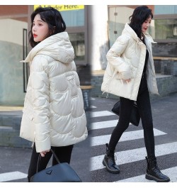 2022 New Winter Jacket Parkas Women Korean Loose Hooded Overcoat Female Jacket Parka Thick Warm Cotton Padded Outwear Ladies ...