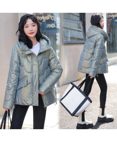 2022 New Winter Jacket Parkas Women Korean Loose Hooded Overcoat Female Jacket Parka Thick Warm Cotton Padded Outwear Ladies ...