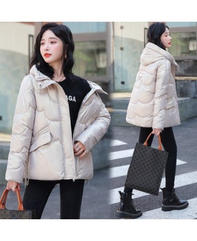 2022 New Winter Jacket Parkas Women Korean Loose Hooded Overcoat Female Jacket Parka Thick Warm Cotton Padded Outwear Ladies ...