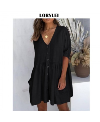 New Cover-ups 2023 Sexy V-neck Summer Beach Dress Tunic Women Casual Beachwear Swimsuit Cover Up Sarong Plage N771 $36.42 - S...