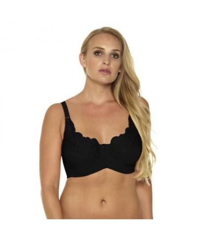 1053A Plus Size Bra No-padded Lingerie Large Size Bralette Underwear For Women With Underwire 36-46 C/D/DD/DDD/E/F/G $30.40 -...