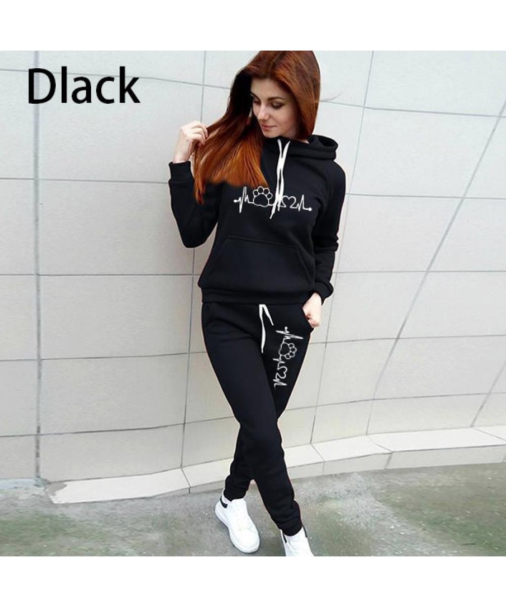 Casual Tracksuit Women Two Piece Suit Female Hoodies & Pants Set Outfits Women's Clothing Autumn Winter Sport Sweatshirts Sui...