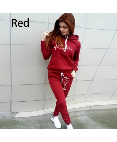 Casual Tracksuit Women Two Piece Suit Female Hoodies & Pants Set Outfits Women's Clothing Autumn Winter Sport Sweatshirts Sui...