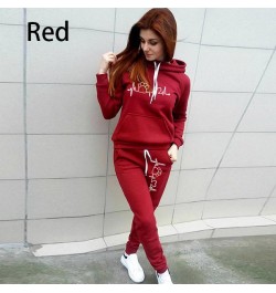 Casual Tracksuit Women Two Piece Suit Female Hoodies & Pants Set Outfits Women's Clothing Autumn Winter Sport Sweatshirts Sui...