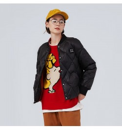 Women Down Jacket Winter Thick Baseball Collar Drawstring Hem 90% White Duck Down Warm Chic Casual Short Coats $104.41 - Jack...