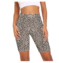 Summer Leopard Serpentine Print Hot Shorts for Women Fashion High Waist Slim Sport Biker Shorts Activewear Female Streetwear ...