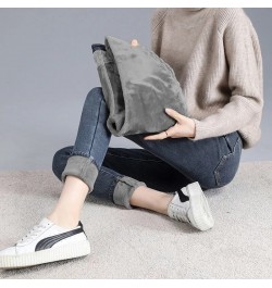 Winter Thicken Warm Pencil Jeans High Waist Stretch Skinny Denim Trousers Vintage Fleece Oversized Vaqueros Pantalones De Muj...