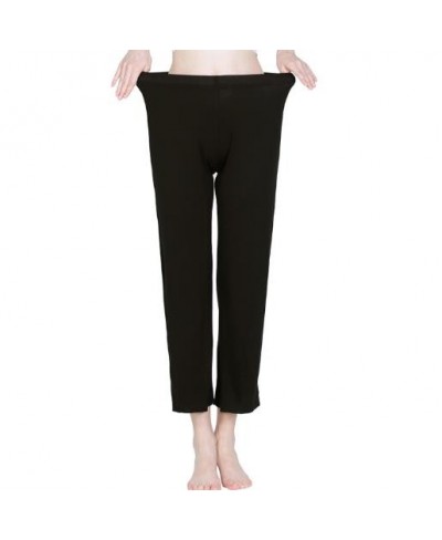 5XL Spring Summer Pyjama Bottoms Home Pants Women Plus Size Casual Sleepwear Modal Cotton Elasticity Homewear Pantalones $28....