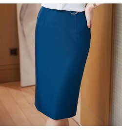 Spring Summer Korean Slim Knee Length High Waist Elegant Office Long Skirts Women Oversized Occupation Pencil Skirt $58.51 - ...