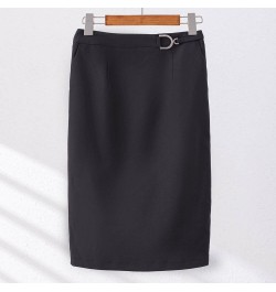 Spring Summer Korean Slim Knee Length High Waist Elegant Office Long Skirts Women Oversized Occupation Pencil Skirt $58.51 - ...