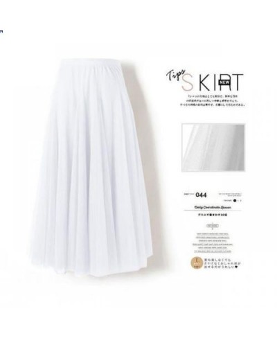 70-90cm Length Big Swing Tulle Skirt Women Autumn Winter Korean Cute Green Gray Black Long Tutu Skirt Faldas Mujer $30.15 - S...