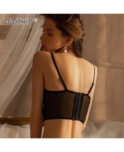 Versatile sexy lace small chest women's bra comfortable chest corset top underwear with lace women's sexy underwear $24.80 - ...