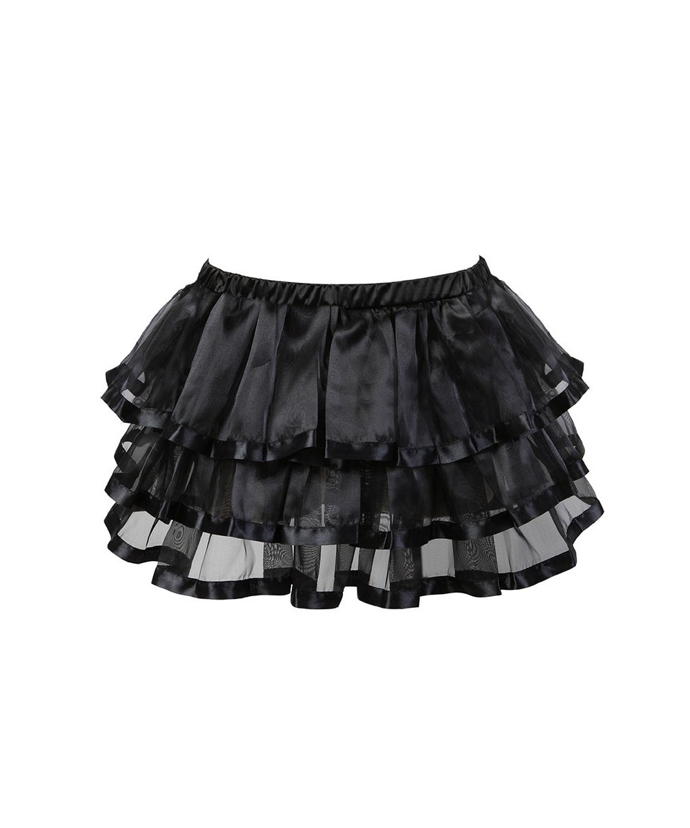 Ladies Lolita Style Kawaii Puffy Skirt Mesh Half Cake Pleated Skirt Corset Versatile Super Short Party Dance Skirts for Women...