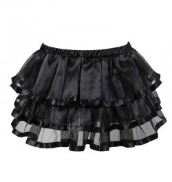 Ladies Lolita Style Kawaii Puffy Skirt Mesh Half Cake Pleated Skirt Corset Versatile Super Short Party Dance Skirts for Women...