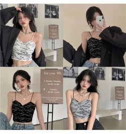 Camisole vest women with chest pad summer outer wear all-match slim short section inner bottoming beautiful back underwear $2...